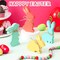 4 Pcs Easter Bunny Table Wooden Signs Bunny Shaped Farmhouse Decor Spring Rabbit Wood Tabletop Decorations Easter Rabbit Dining Room Table Decor Sign with Rope(Cute)